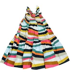 Tea Collection Multicolor Striped Kids Dress